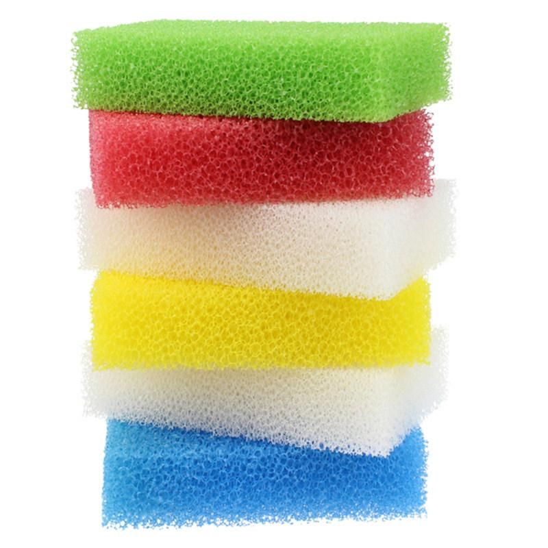 2Pcs Sponge Brush Plate Dish Cloth Washing-Multi-Color