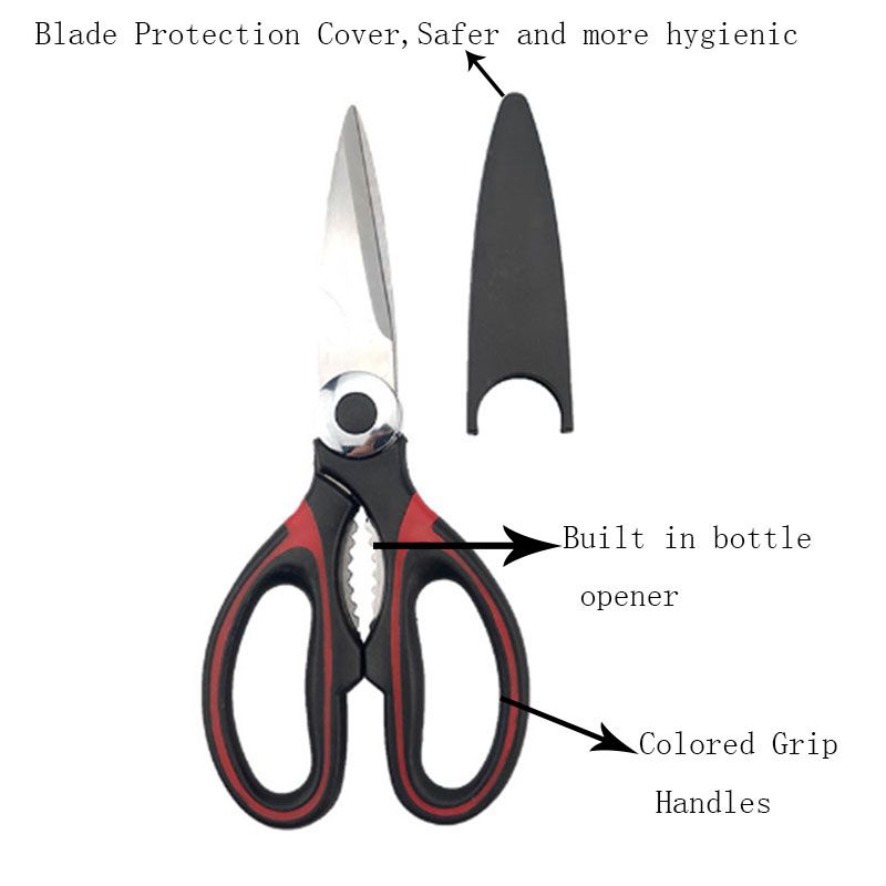 2pc Kitchen Shears Scissor Heavy Duty Scissor Poultry Shears