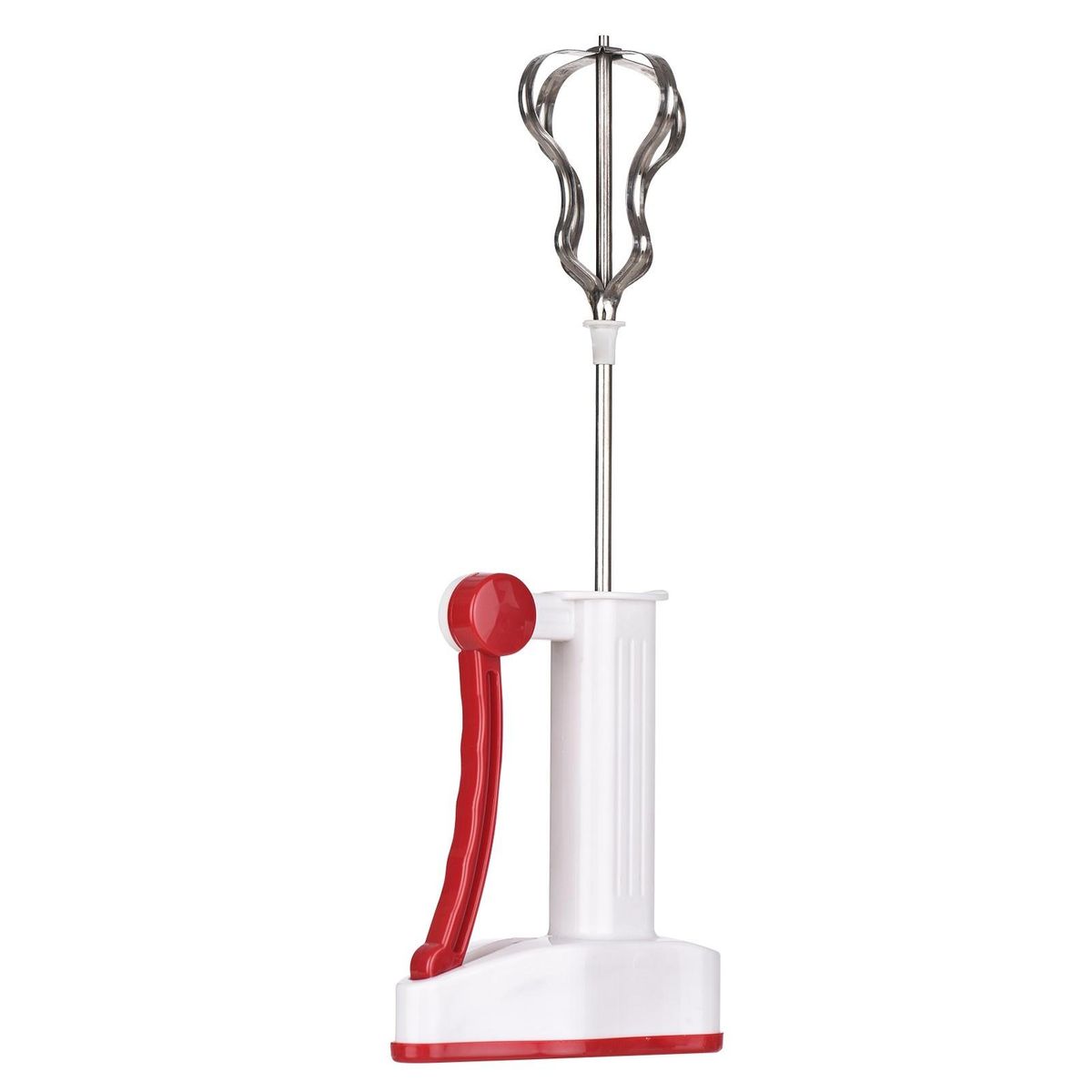 Hand Blender for Eggs Cream Smoothies Flour for Kitchen Bakery Beverage Shop Handy Easy Operation Red