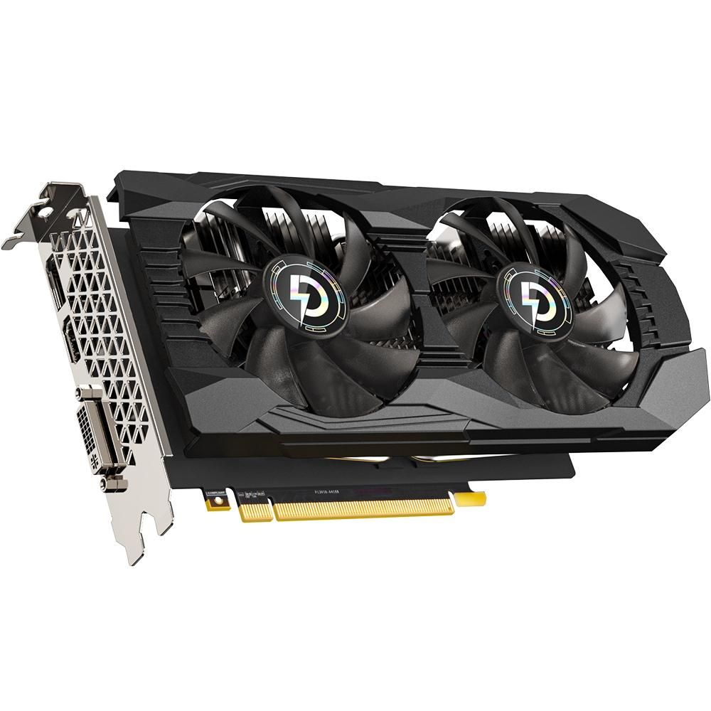Peladn GTX1660 SUPER 6G Gaming Graphics Card 6G/192bit/GDDR6 Memory Maximum Support 4K Resolution with DP+DVI+HD Output Ports