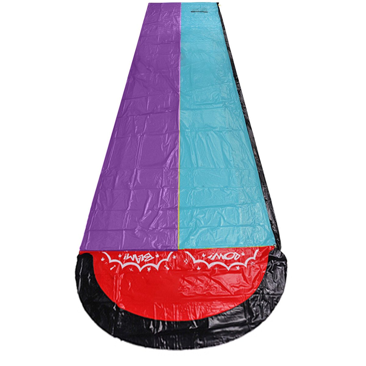 15.75FT Inflatable Water Slide Double Racer Pool Kids Summer Park Play Outdoor