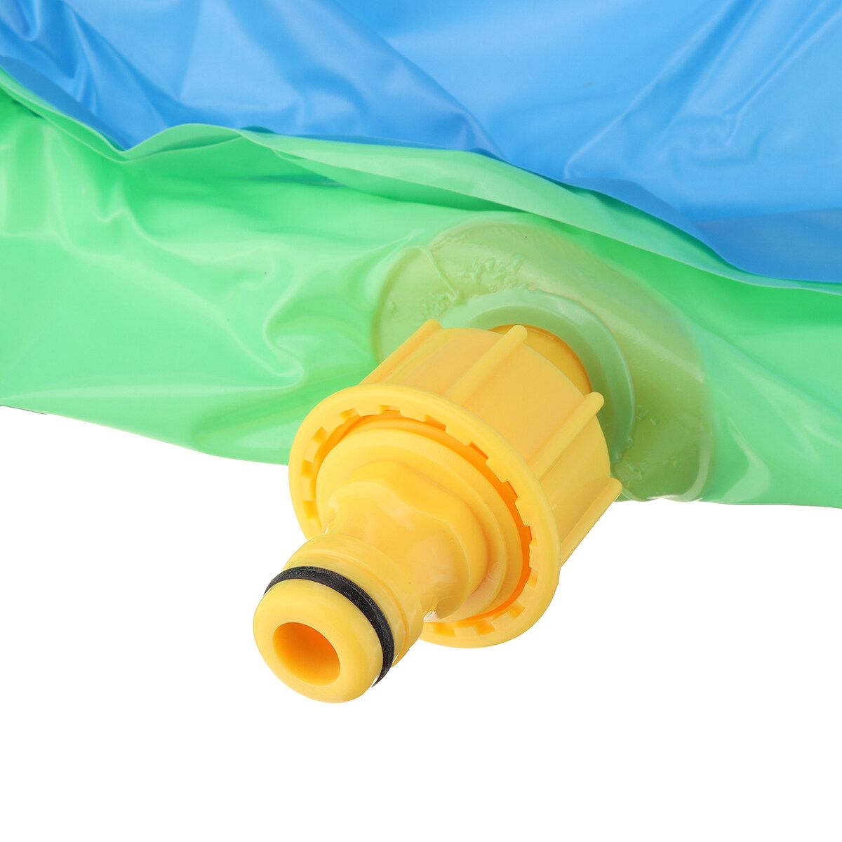 15.75FT Inflatable Water Slide Double Racer Pool Kids Summer Park Play Outdoor