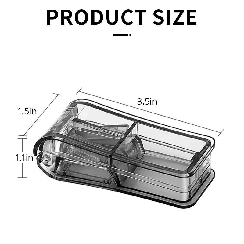 Pill Cutter Best Pill Cutter for Small Or Large Pills Design Cuts Vitamins Pill Splitter