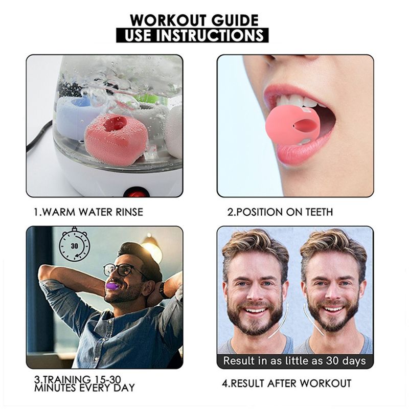 Fitness Face Masseter Go Mouth Jawline Jaw Muscle
