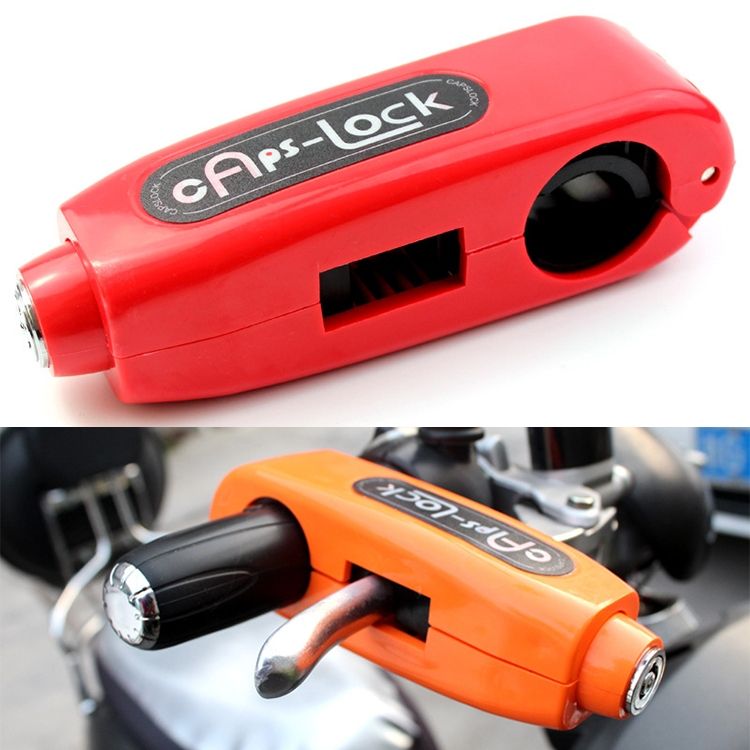 Motorcycle Aluminum AlloyThrottle Anti-theft Brake Lock