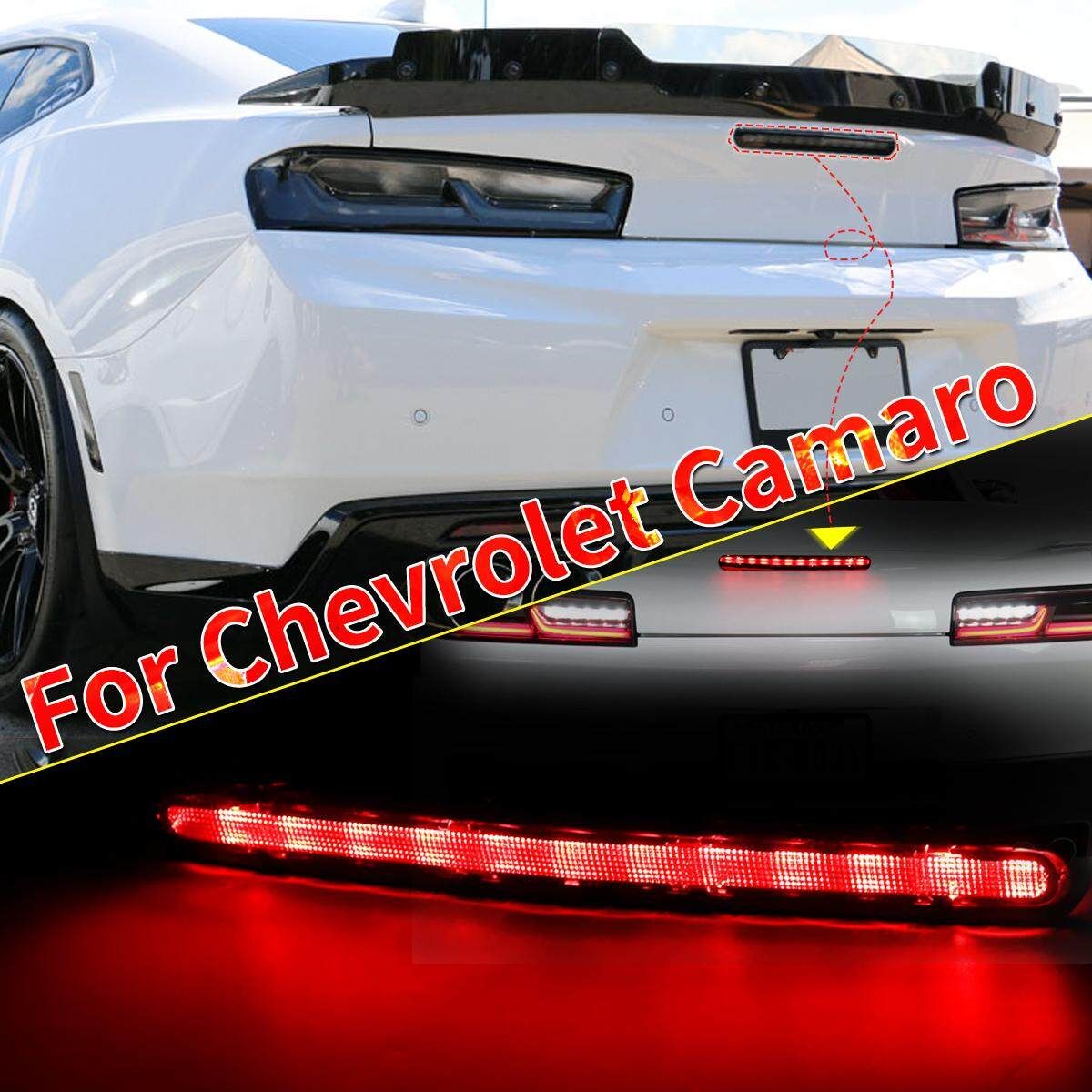 For 2016-2019 Chevrolet Camaro Smoked LED 3rd Brake Light Lamp 84330249 NEW