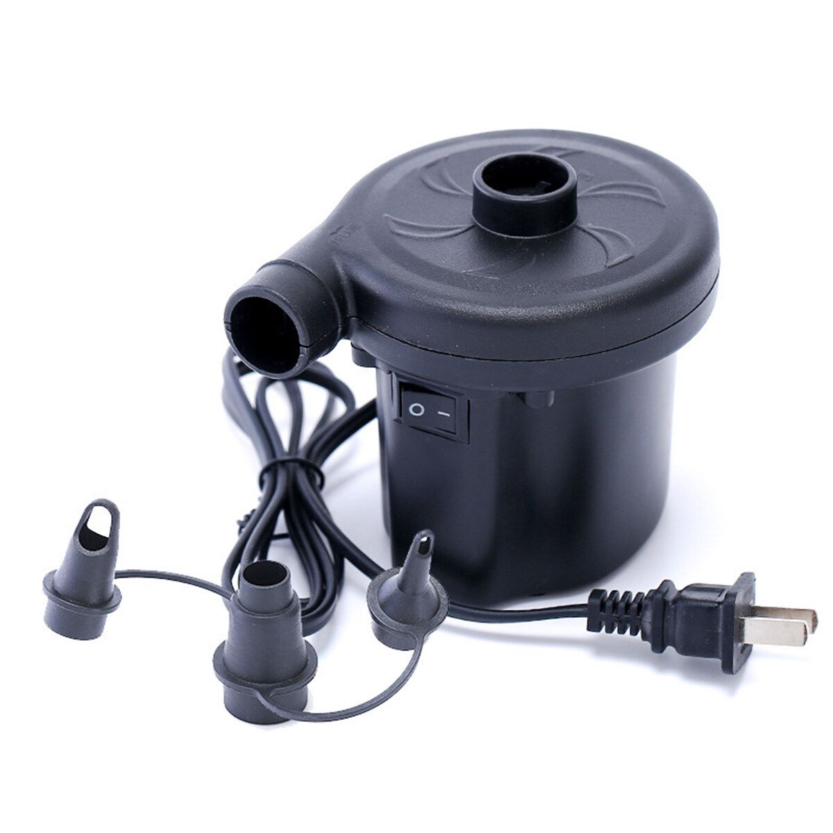2.6M/1.5M/1.3M/1.1M For 1-5 Persons Kids Large Inflatable Swimming Pool Adult Family Lounge Water Play Fun Backyard Bathing Tub Black Electric Air Pump