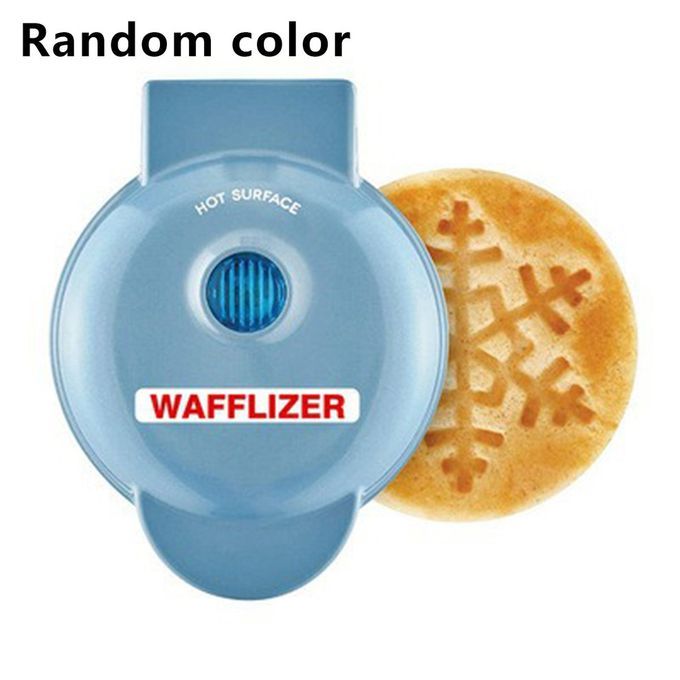 1p  Household Double-sided Waffle Baking Pan Ele Tri  Baking Pan Portable- -US 110V