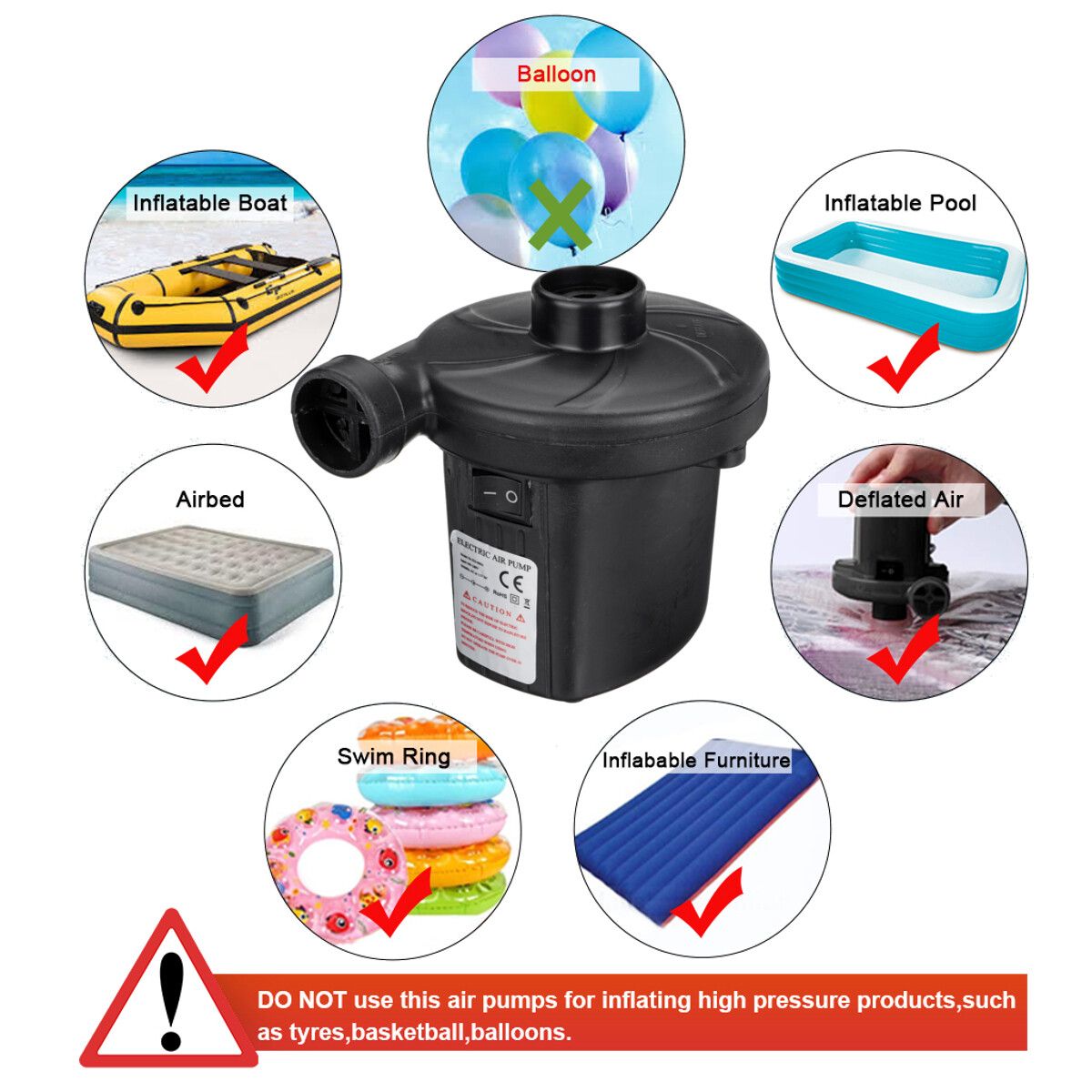 110/150/200cm 2/3/4 Layer Inflatable Swimming Pool For Kids And Family Big Size Pool Bathing Tub Outdoor Indoor Only Air PumpUS Plug