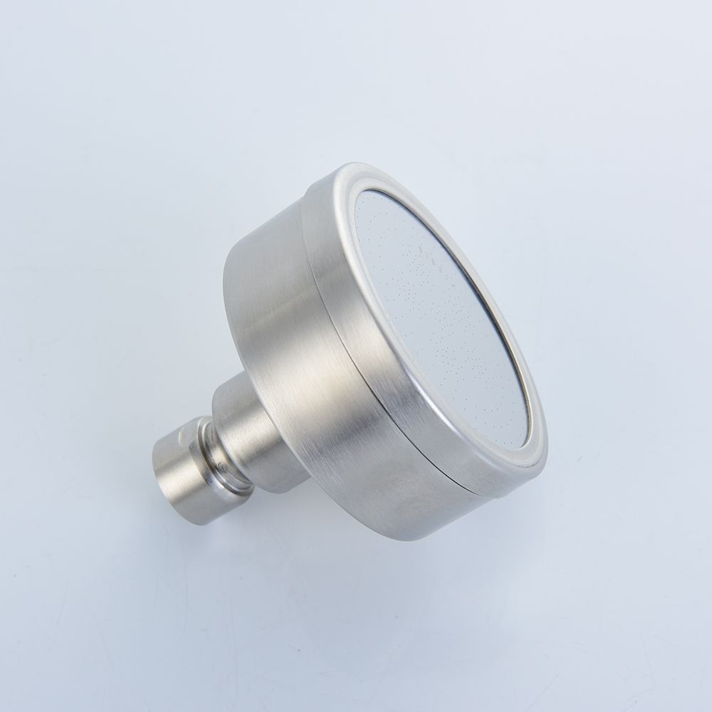 Shower Head Stainless Steel Rainfall High Pressure Fixed Showerhead 360°Adjustable Shower Head For Bathroom, BD141S