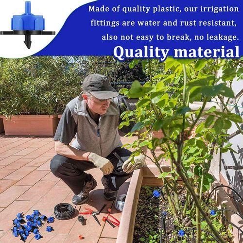 80Pcs Pressure Compensating Drip Emitters