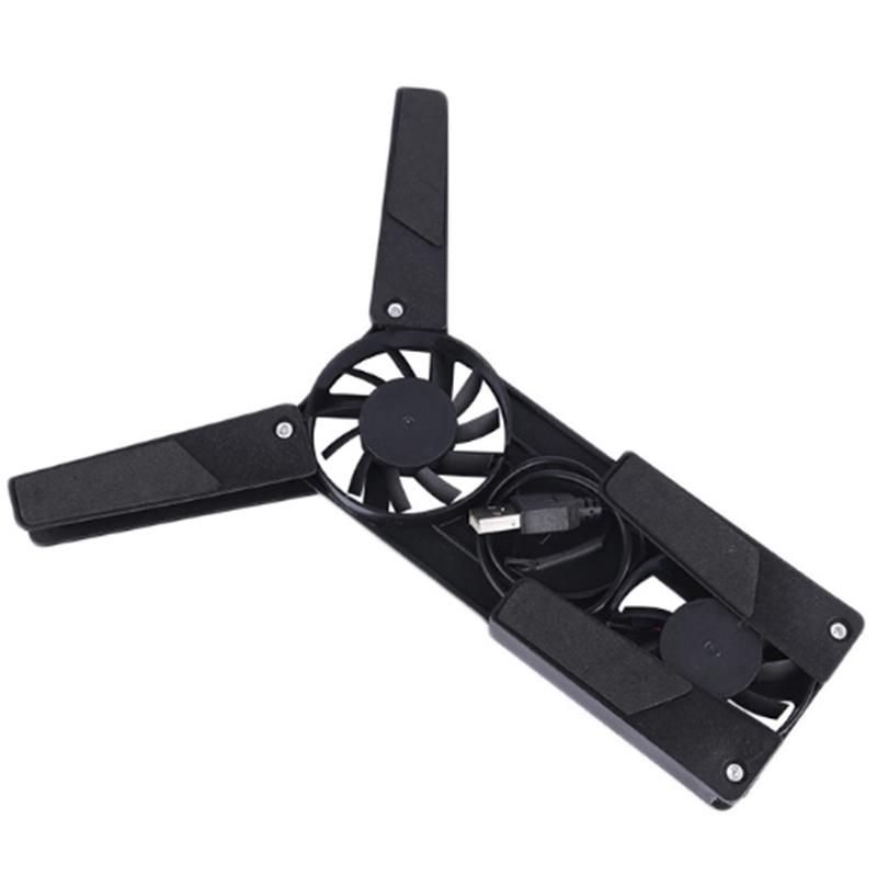 Rotatable USB Fan Cooling Pad Notebook Cooler Computer USB Fan Stand for 8-14 PC Laptop PC Computer Peripherals