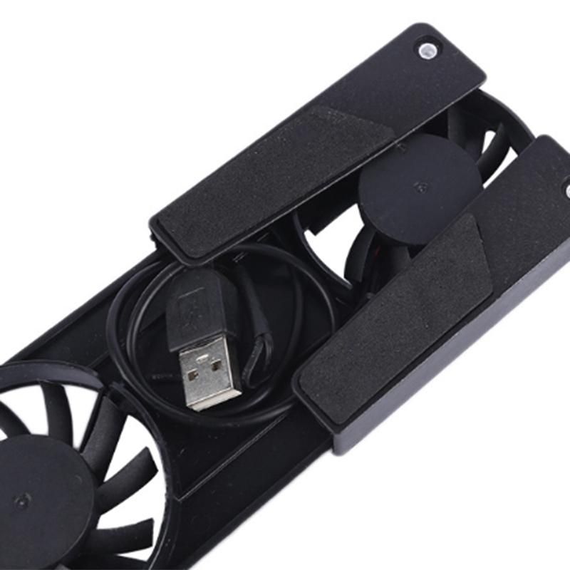 Rotatable USB Fan Cooling Pad Notebook Cooler Computer USB Fan Stand for 8-14 PC Laptop PC Computer Peripherals