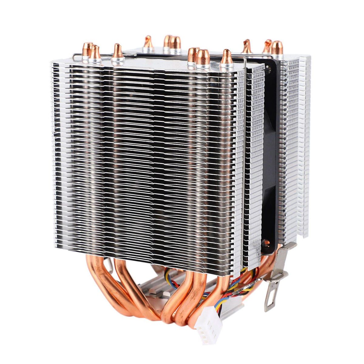 6 Pipes Computer Cpu Cooler Fan Heatsink For Lag1156/1155/1150/775 Intel Amd