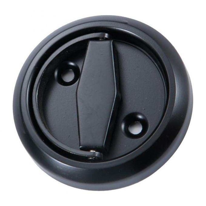 Stainless Steel Recessed Cup   Flush Pull Handle Invisible Door Black