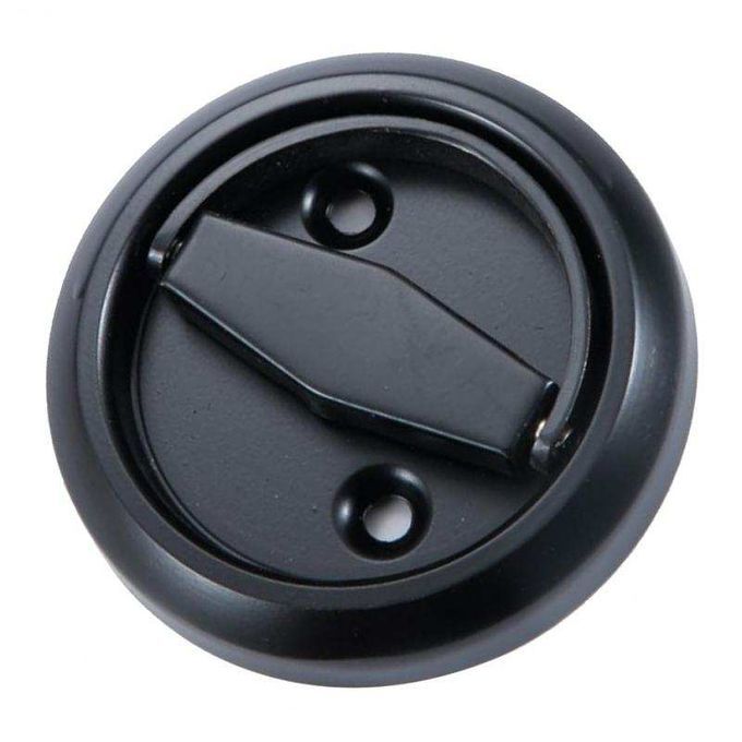 Stainless Steel Recessed Cup   Flush Pull Handle Invisible Door Black