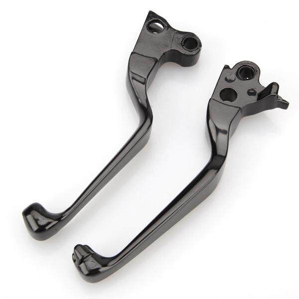 Levier Frein Embrayage Noir Pour Harley Davidson FLSTC Heritage Softail Classic