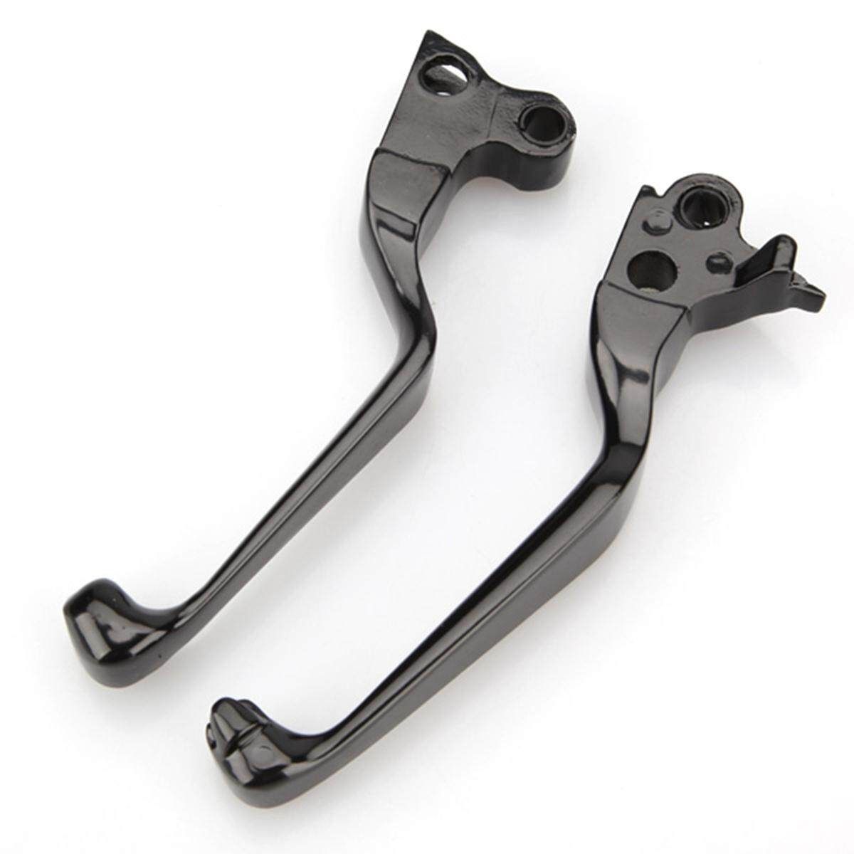Levier Frein Embrayage Noir Pour Harley Davidson FLSTC Heritage Softail Classic