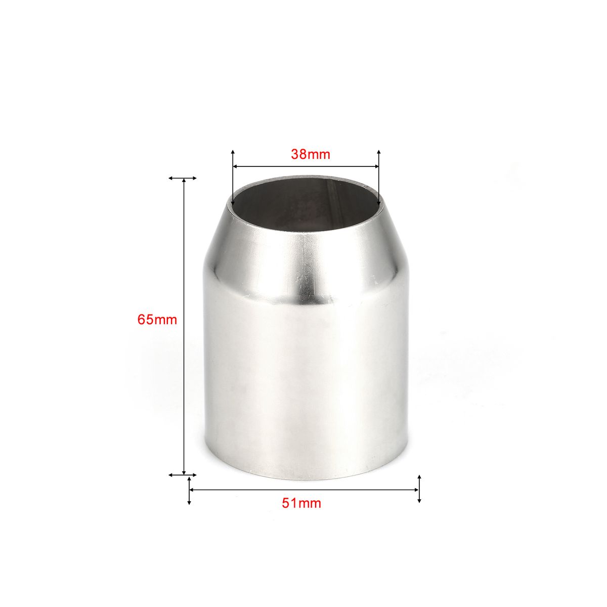 38-51Mm Universal Motorcycle Exhaust Pipe Tail Refit