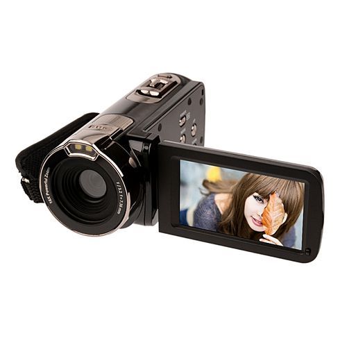 24 Megapixels 16X Zoom Full HD Digital Video Camcorder 270 Degree Screen Rotation Portable Camera