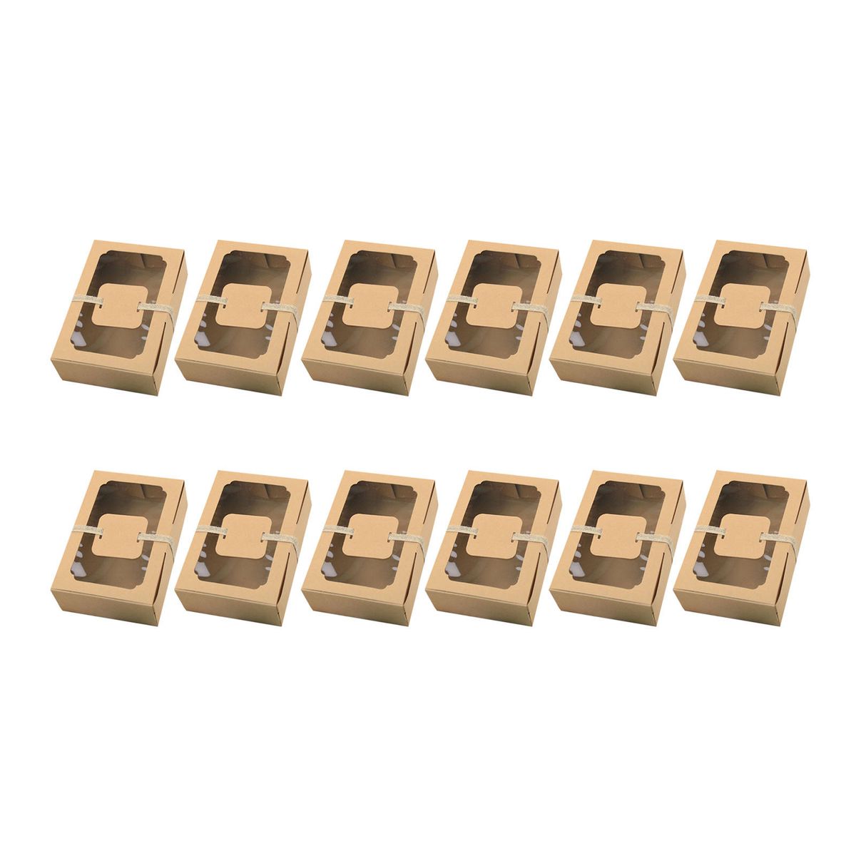 Kraft Paper Small Box Gift Wedding Packaging Favors