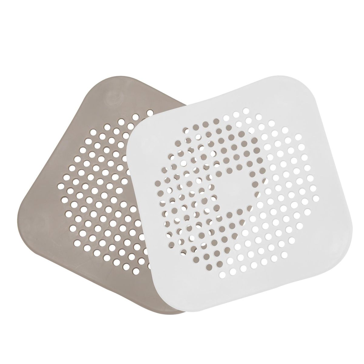 Square Drain Cover for Shower Drain Hair Catcher Flat