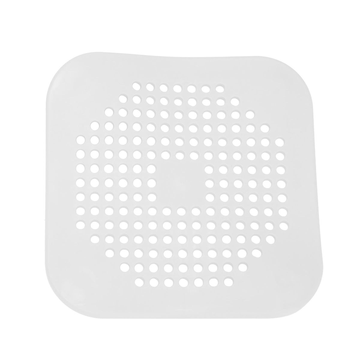 Square Drain Cover for Shower Drain Hair Catcher Flat