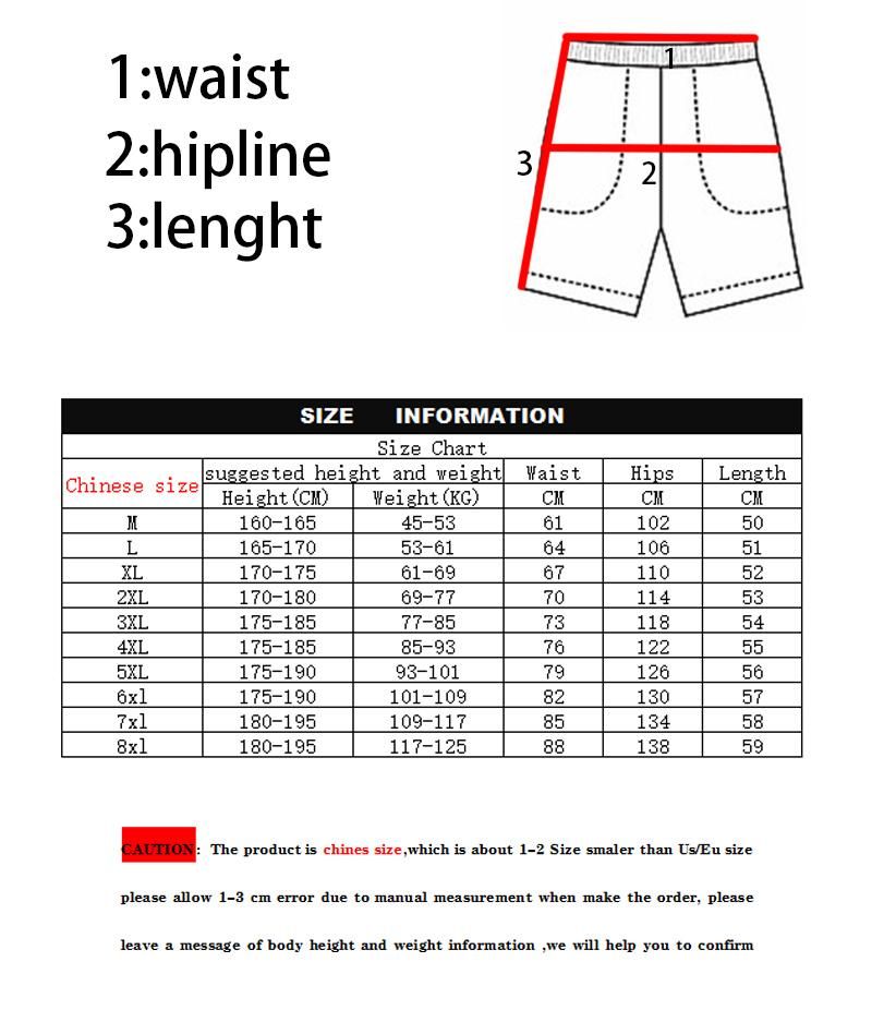 Summer Casual Joggers Baggy Men Shorts  Sweatshorts Multi-Pocket Loose Pants