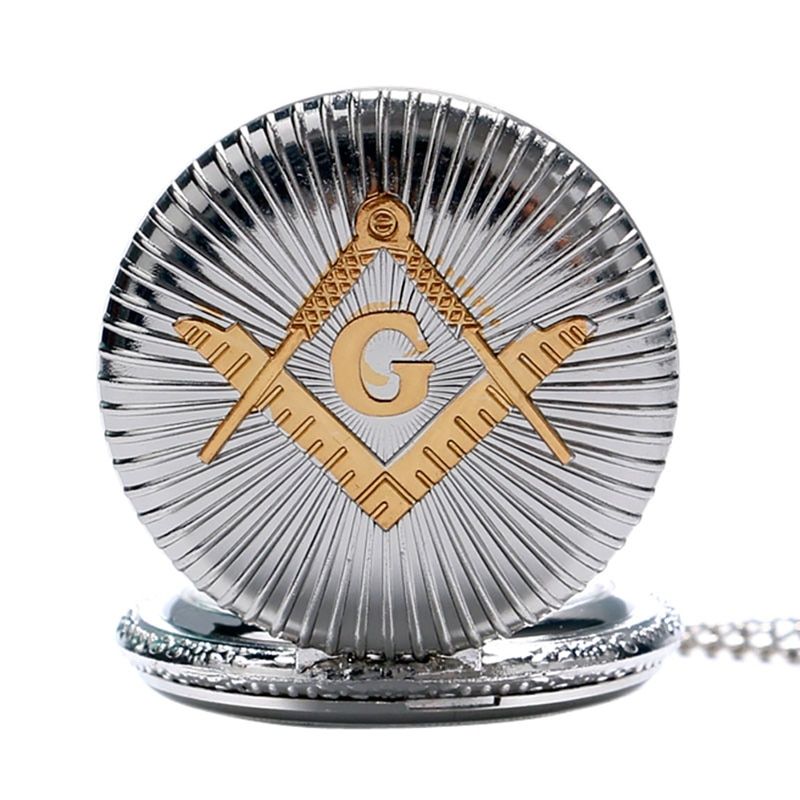 Bronze Masonic Freemasonry Chrome Square And Compass Mason