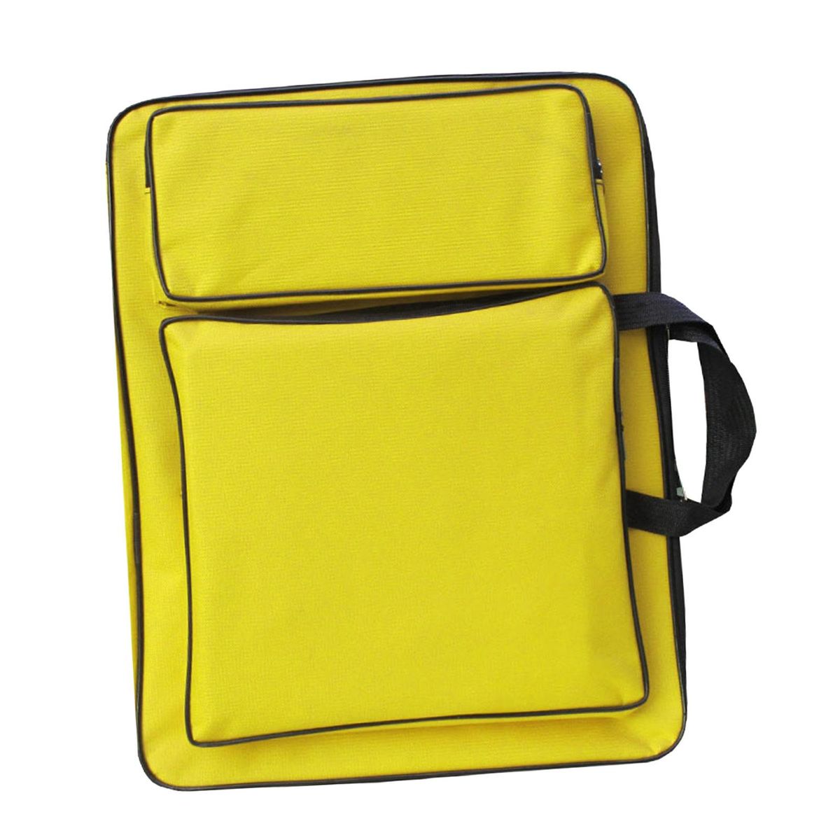 Art Portfolio Case  Bag Drawing Sketch Books Travel Yellow
