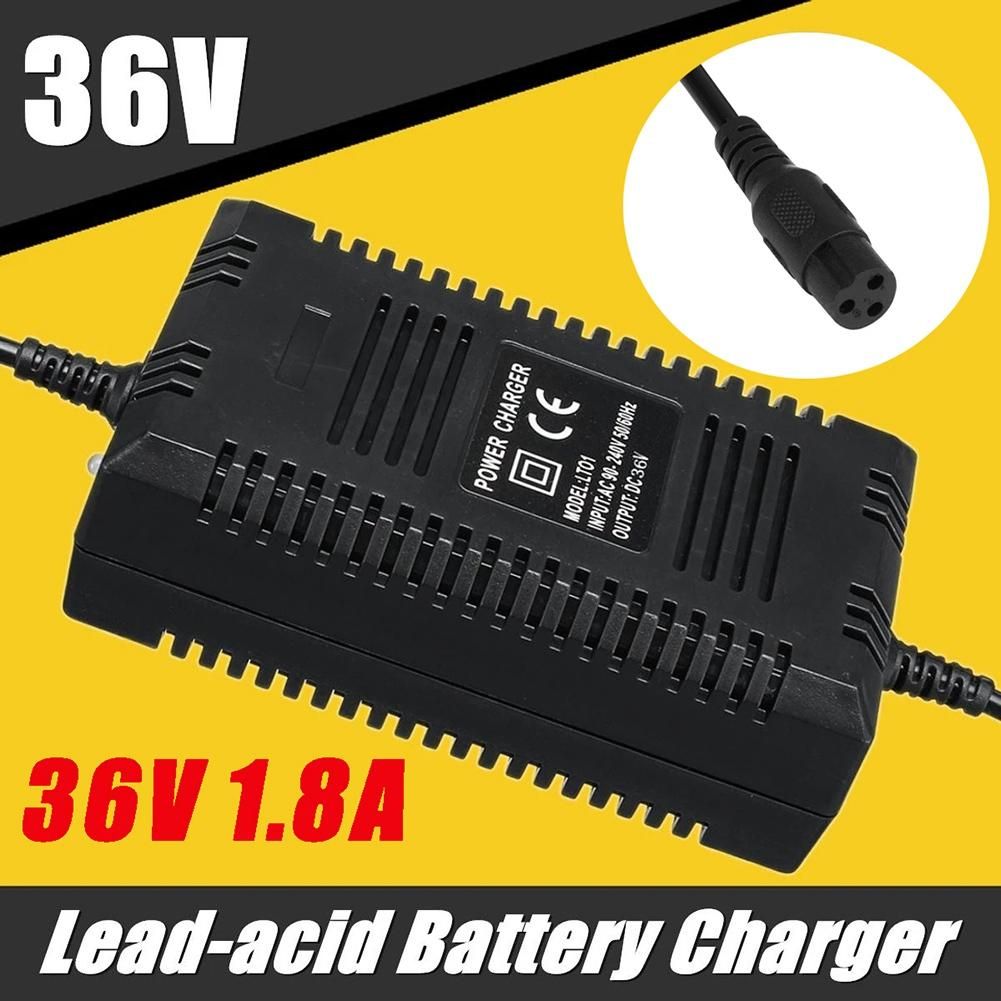 36V 1.8A Lead-Acid Battery Charger Wheelchair Power Adapter