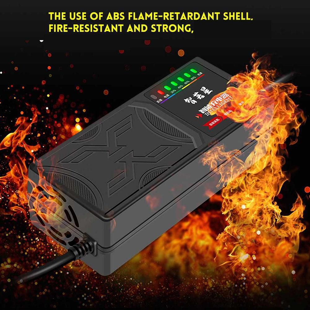 72V 50AH Electric Vehicle Charger 7 Light Display Power