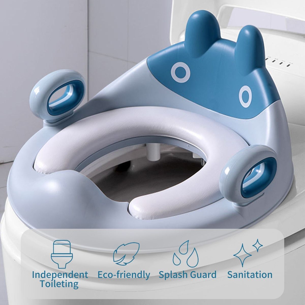 Kids Potty Training Seat With Handles Portable Potty
