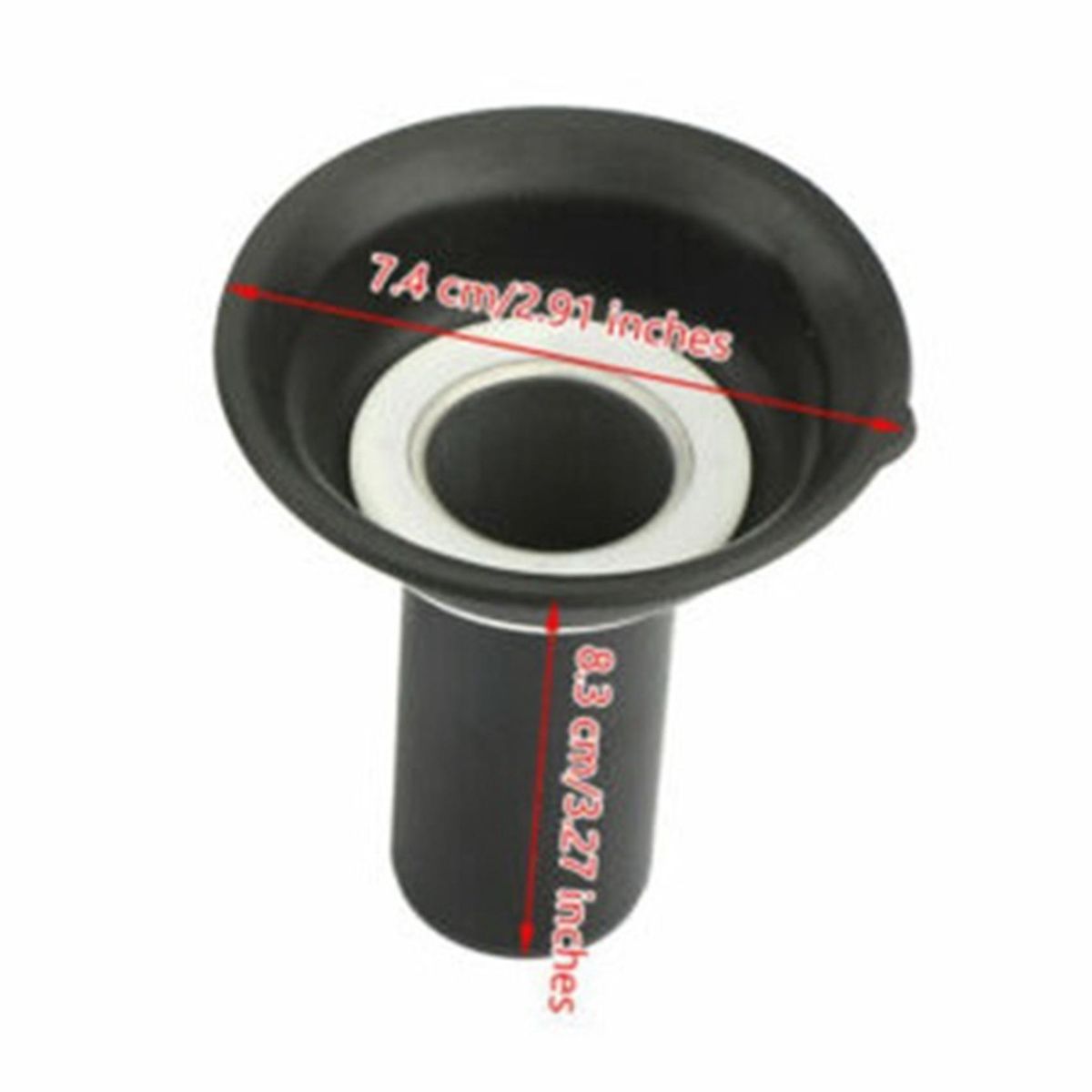 Carburetor Plunger Vacuum Diaphragm Kit Slide Plunger Piston Vacuum Diaphragm Assembly for Yamaha VMax1200 Xv1200