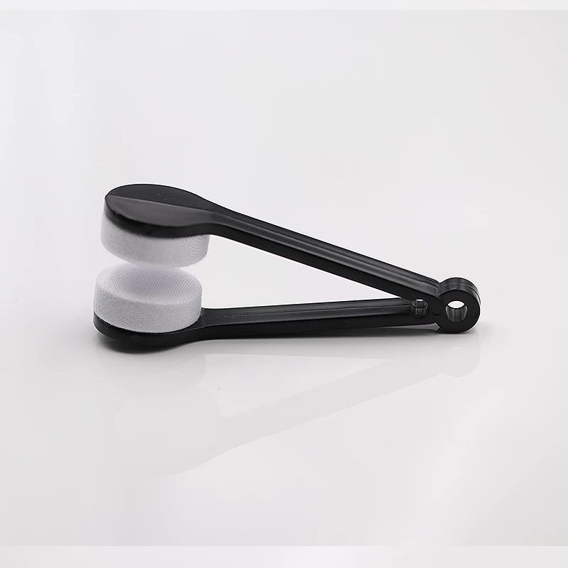 Portable Glasses Cleaning Microfiber Brush