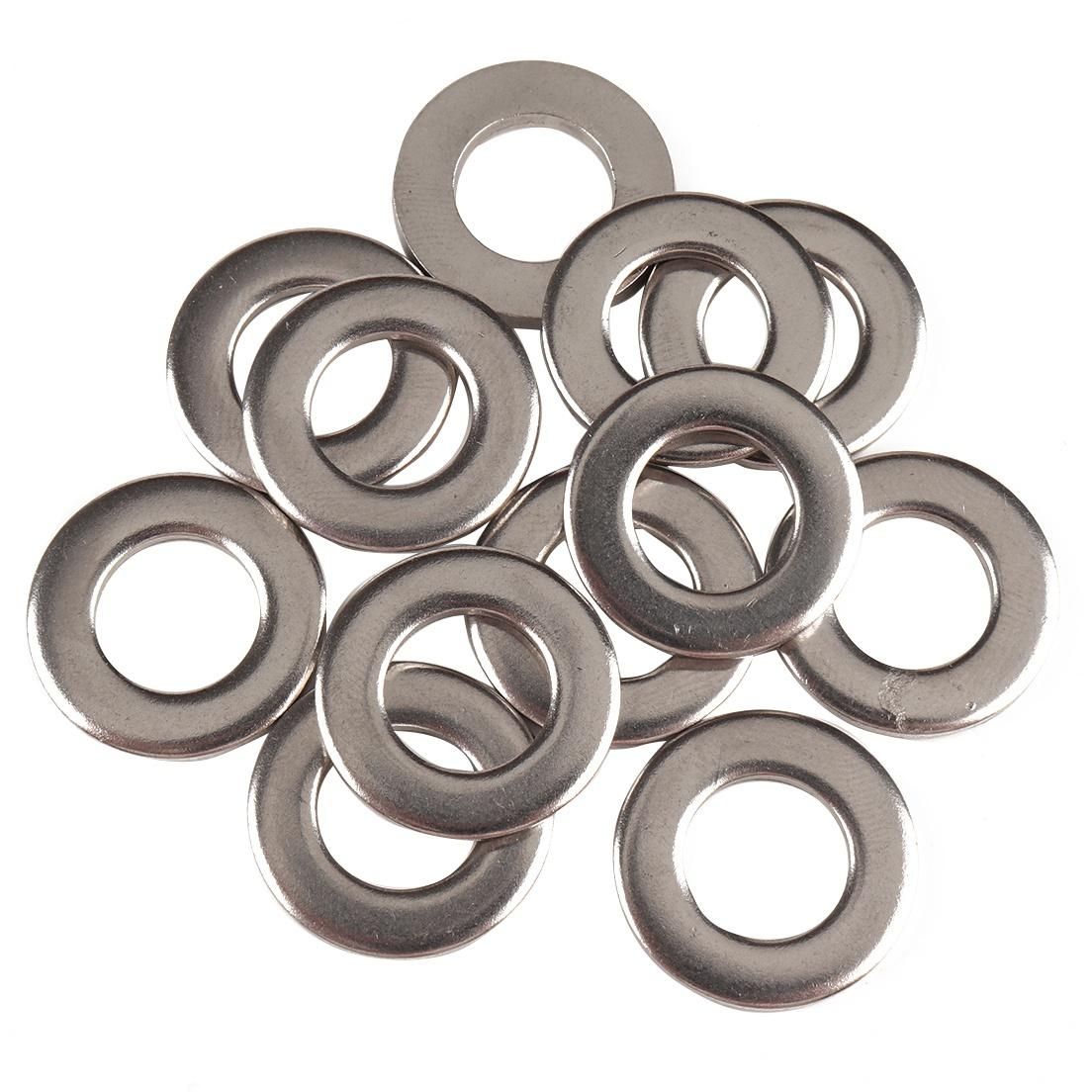 380-Pack Stainless Steel Flat Washer Set (M2 M2.5 M3 M4 M5