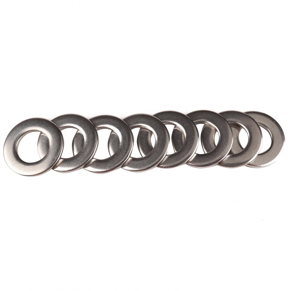 380-Pack Stainless Steel Flat Washer Set (M2 M2.5 M3 M4 M5