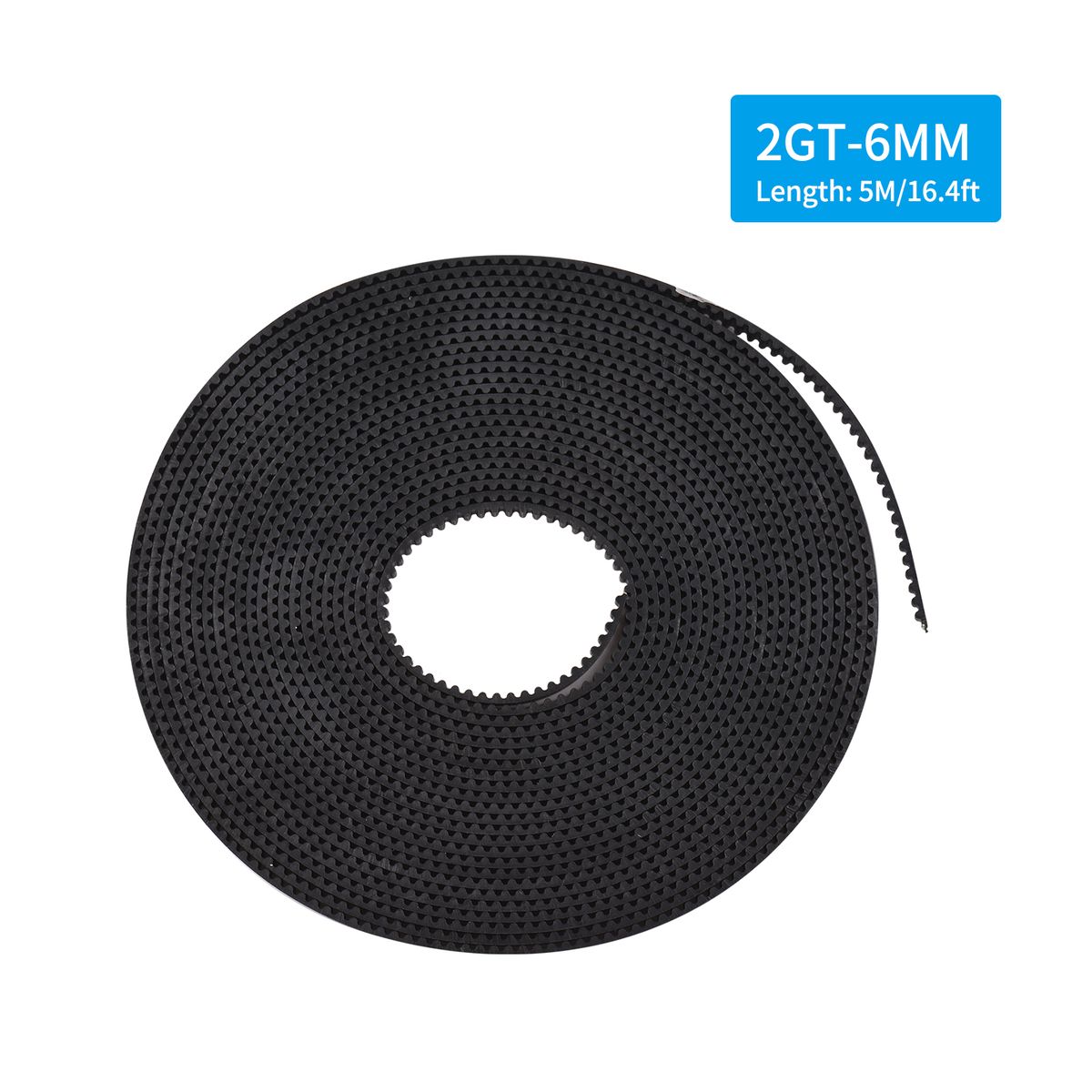 3D Printer Accessary 2GT Timing Belt Width 6mm 5M/16.4ft
