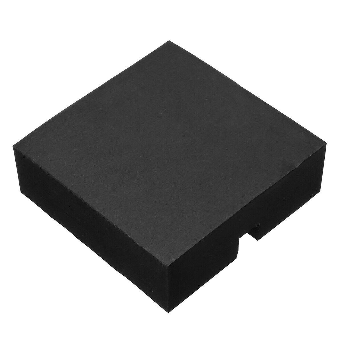 2Pcs Car Slotted Lift Trolley Jack Disk Block Rubber Guard