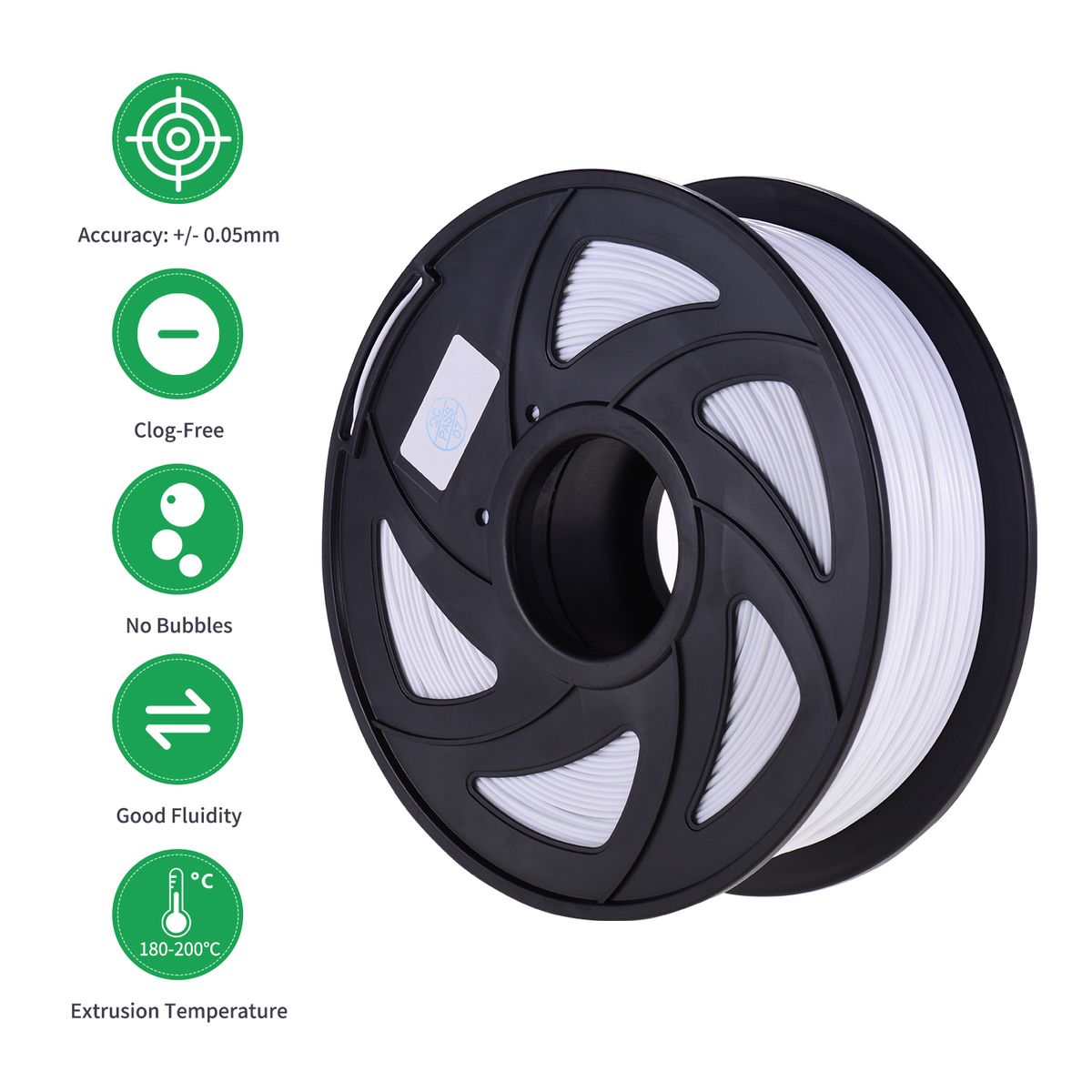 Normal PLA 3D Printer Filament Eco-Friendly Printing