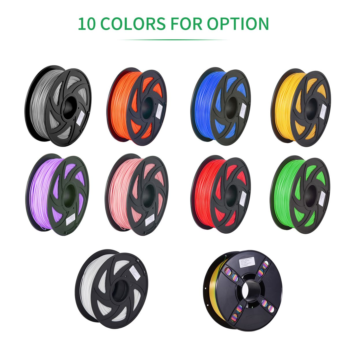 Normal PLA 3D Printer Filament Eco-Friendly Printing
