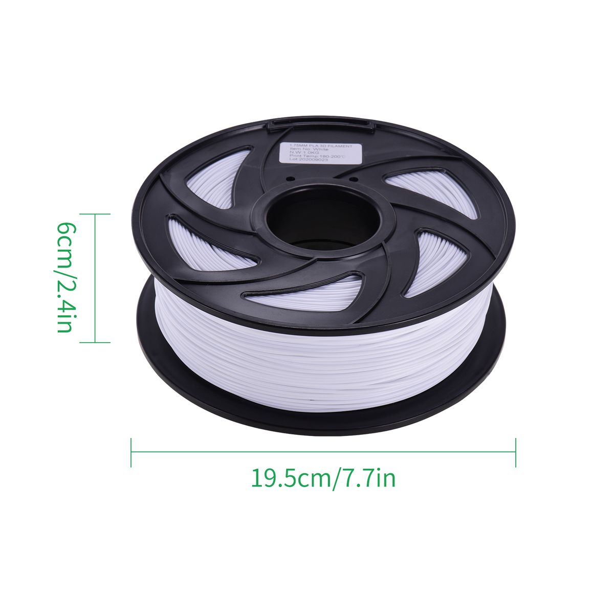 Normal PLA 3D Printer Filament Eco-Friendly Printing