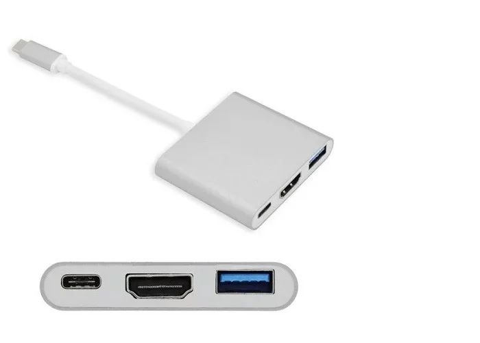 Type C-USB 3.0/HDMI/type C Port Adapter