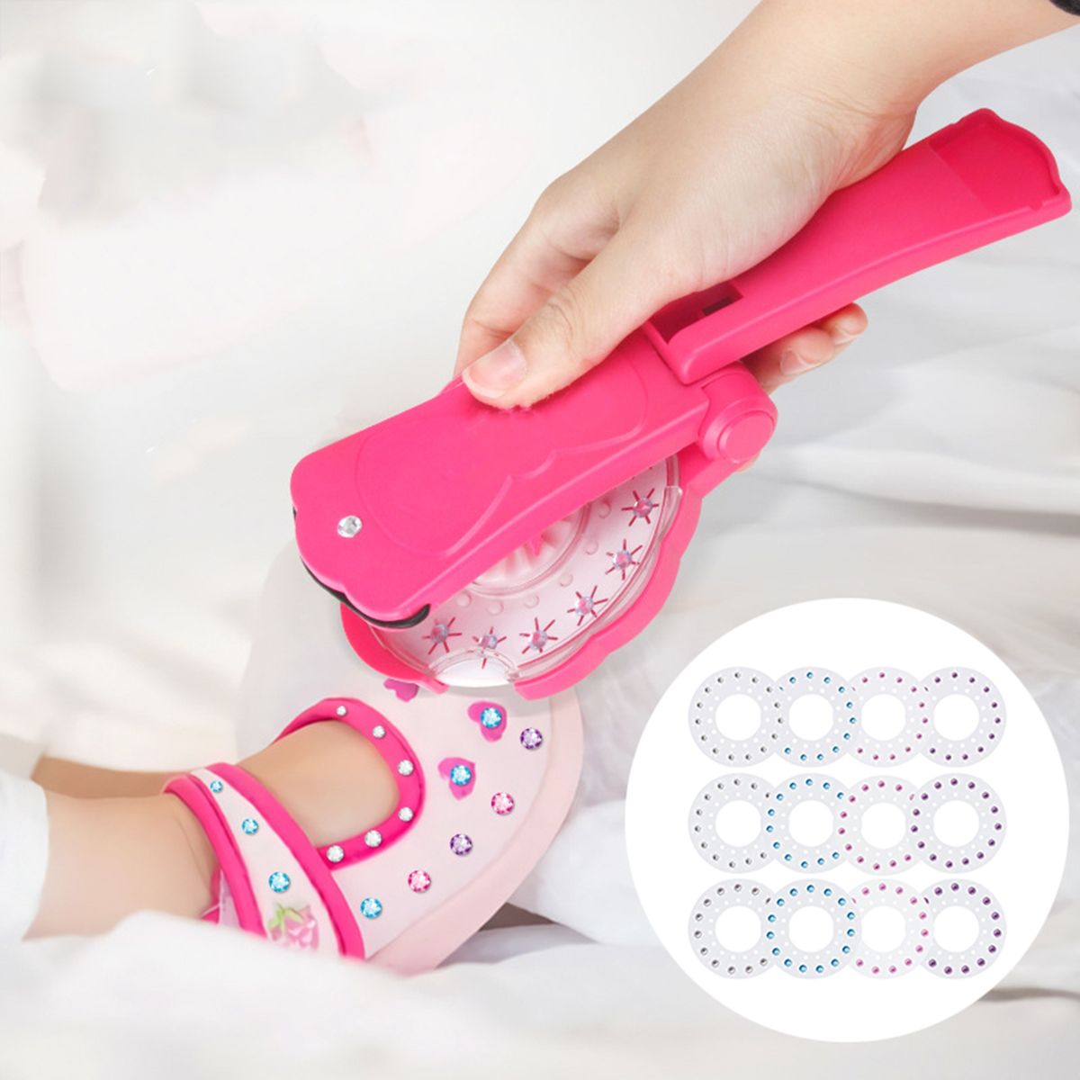 1 Set Makeup Toy Bags Clothes Shoes DIY Bling Accessories Kit A