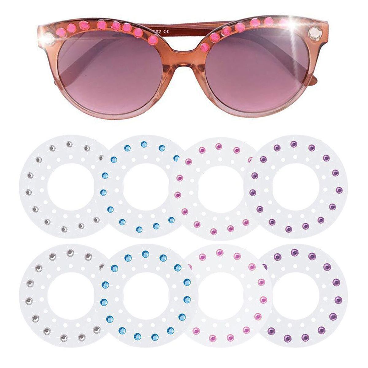 1 Set Makeup Toy Bags Clothes Shoes DIY Bling Accessories Kit A