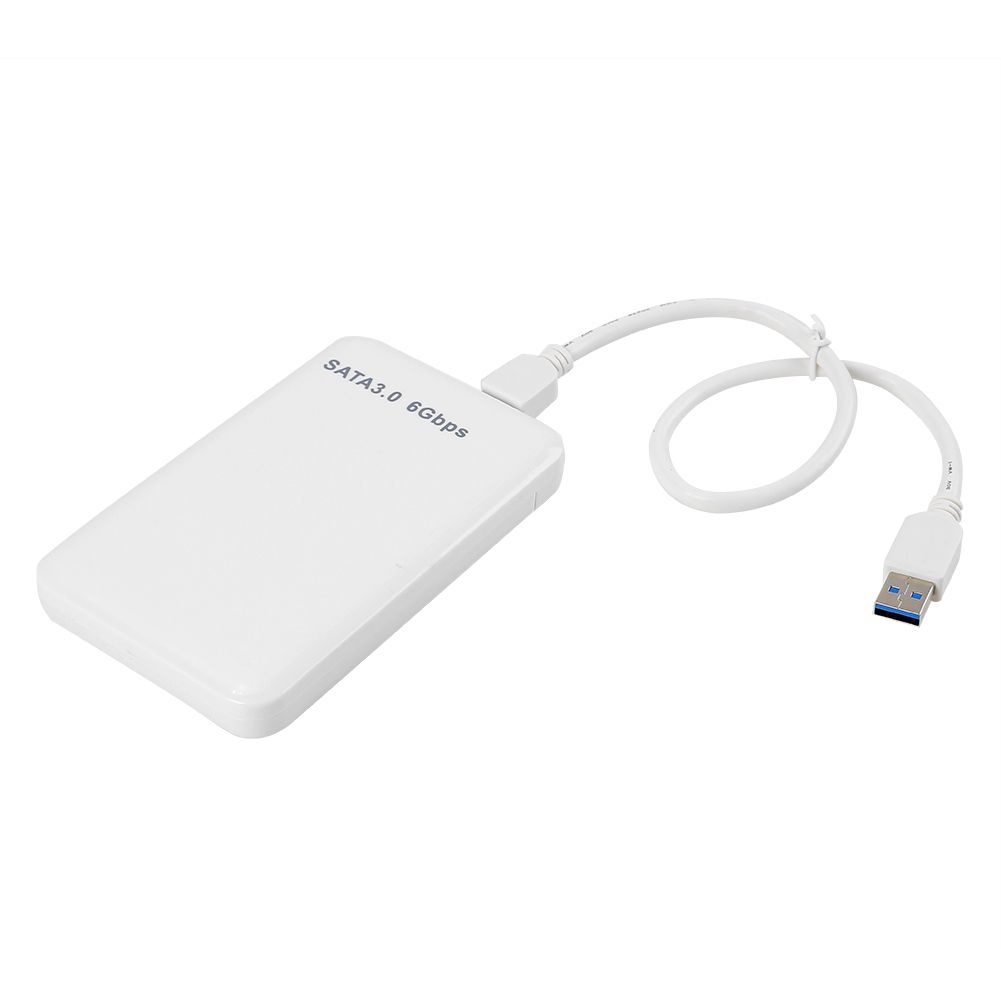 2.5 Inch 4 Colors Hard Disk Case Hard Drive Case USB3.0 SATA3.0 External HDD Enclosure Supports 3TB Transmission UASP Protocol