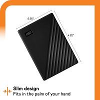 Western Digital Wd My Passport Portable External Hard Drive Storage 4tb