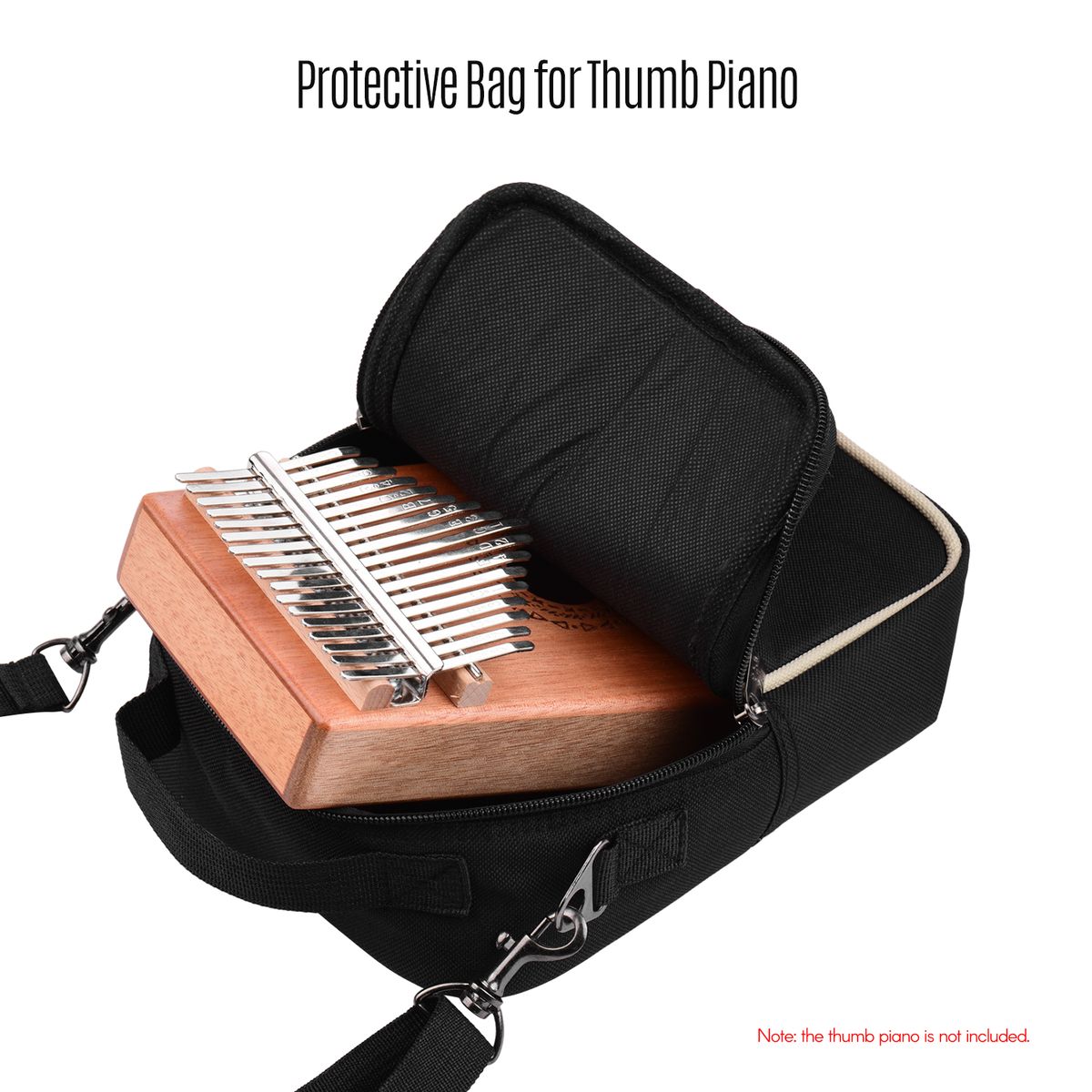 Portable Kalimba Storage Bag Waterproof Fabric