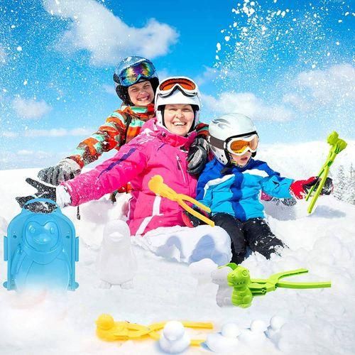 Snow Toys Kit 5 PCS Snowball Maker Tool Snow Toys Kids