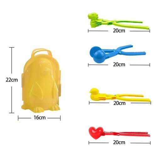 Snow Toys Kit 5 PCS Snowball Maker Tool Snow Toys Kids